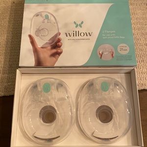 Willow flanges to use with bags 21mm